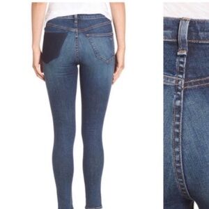 Rag & Bone Skinny Jeans Raw Hem